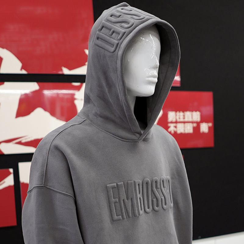Oversized Streetwear Hoodie aus schwerem Baumwollstoff 2