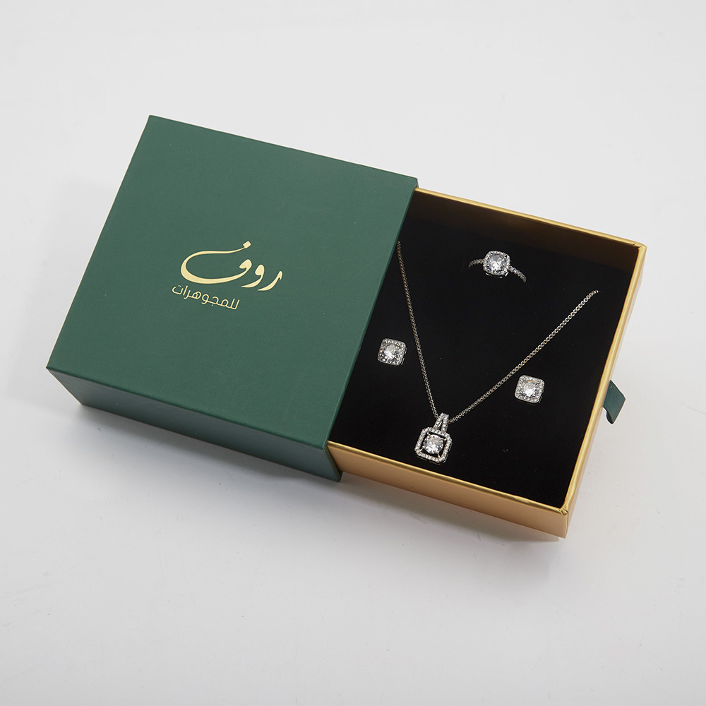 Mini-Armreifbox Damen Recyclingmaterial Schubladen-Design