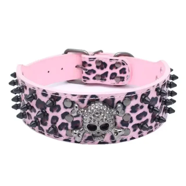 Hundehalsband mit Nieten 4