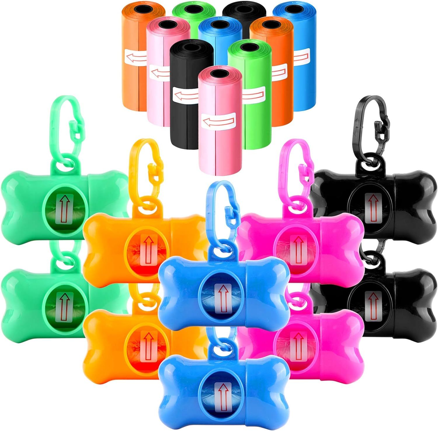 Hundekotbeutel-Spender mit Halter 2