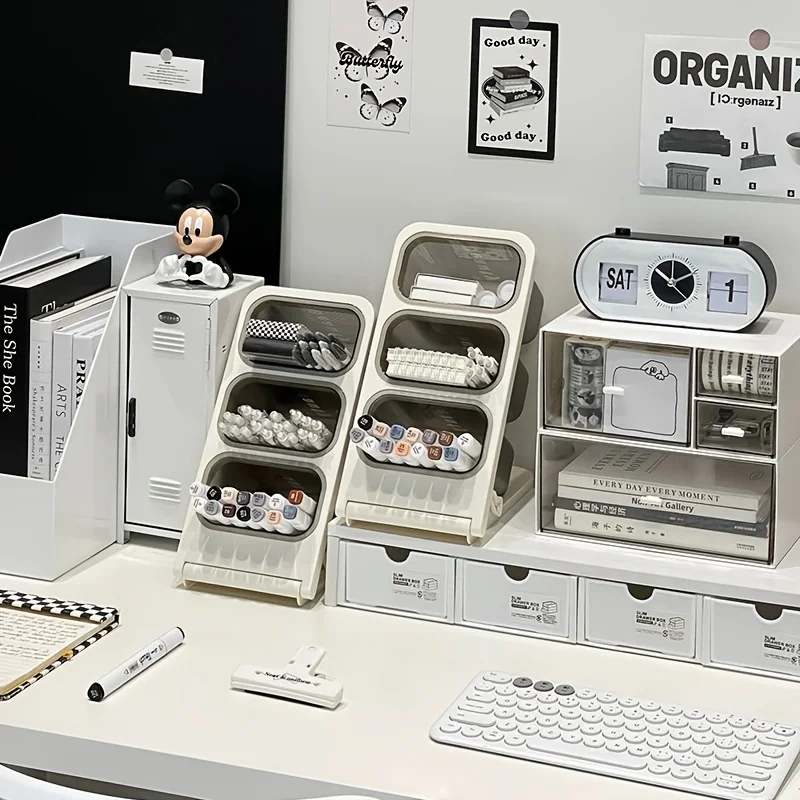 Großer Schreibtisch-Organizer mit Stifthalter 4