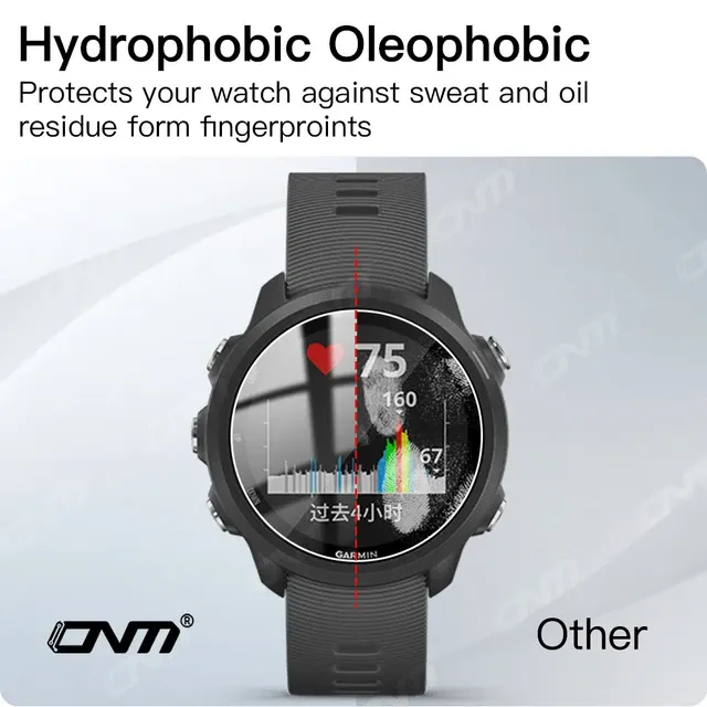 9H Ultra-HD Displayschutzglas für Smartwatch 2
