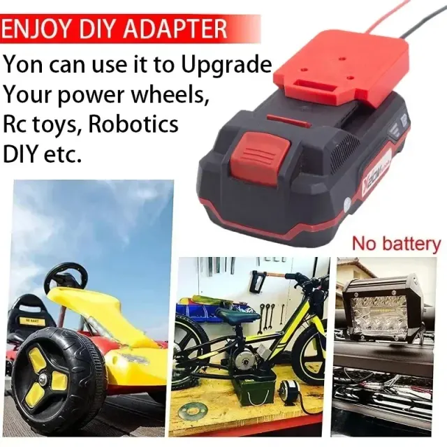 20V Li-Ion Akku-Adapter mit 14-AWG-Kabel 2
