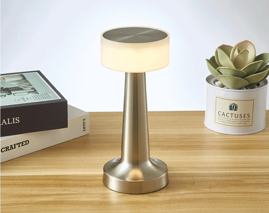 Modernes Pilz Tischlampe LED Augenschutz Leselampe 2