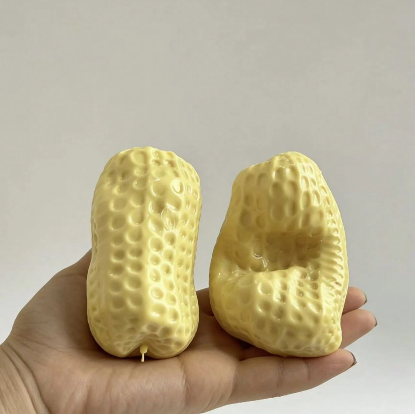 Große Erdnuss-Squishy-Stressball aus Weichschaum 4