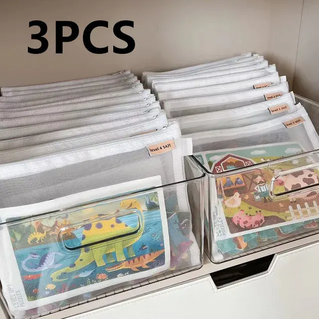 Transparente Netztasche für Spielzeug 2