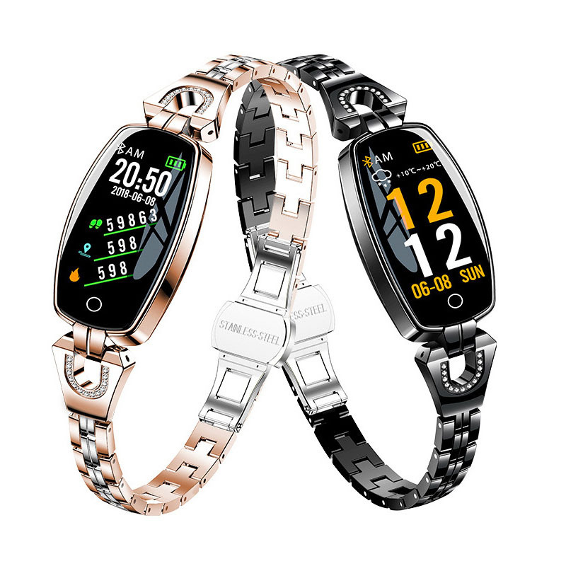Damen Fitness-Smartband mit Pulsmesser