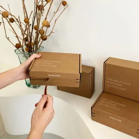 Großer Versandkarton mit Aufreißstreifen Papier