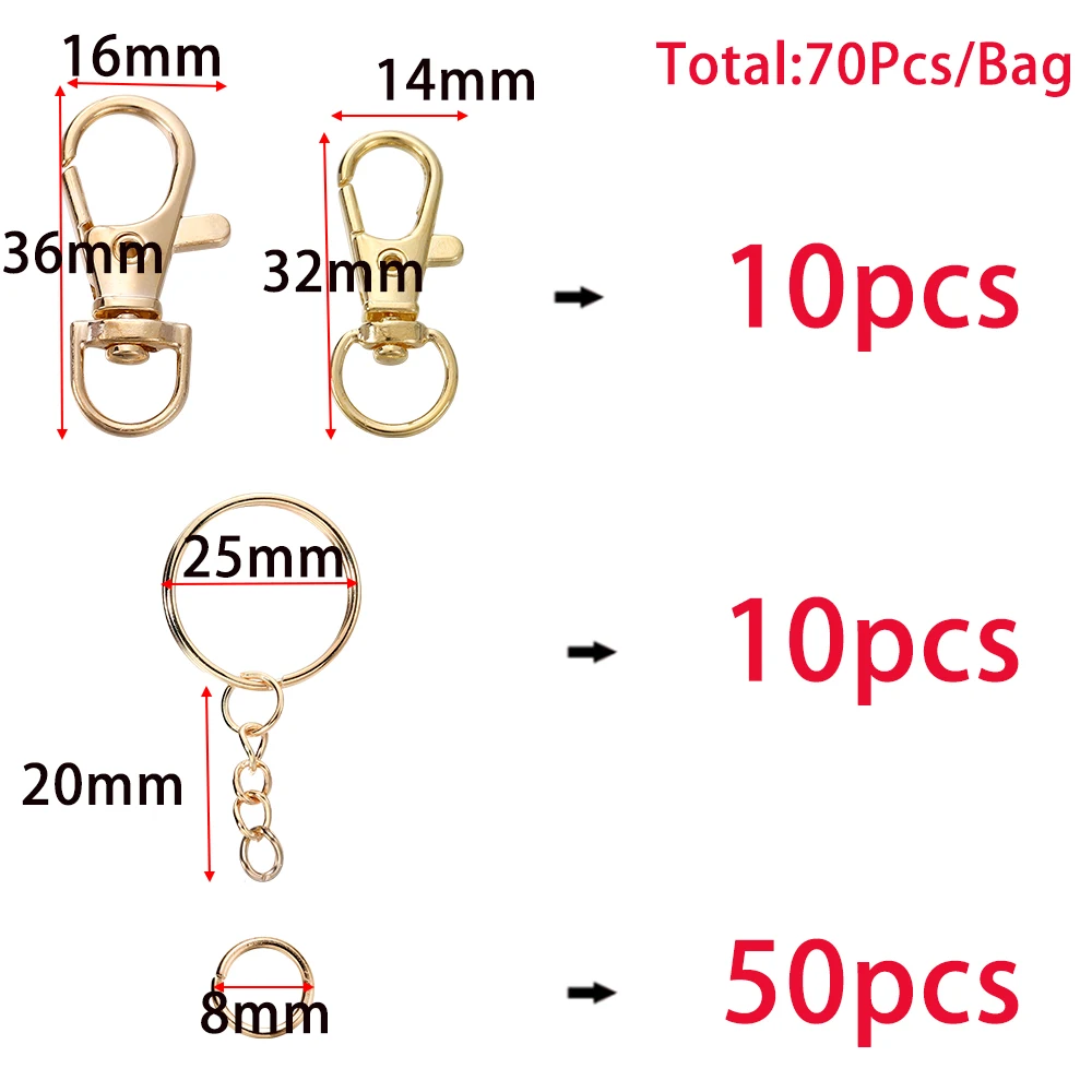 Schmuckherstellungs-Verschluss-Set 2