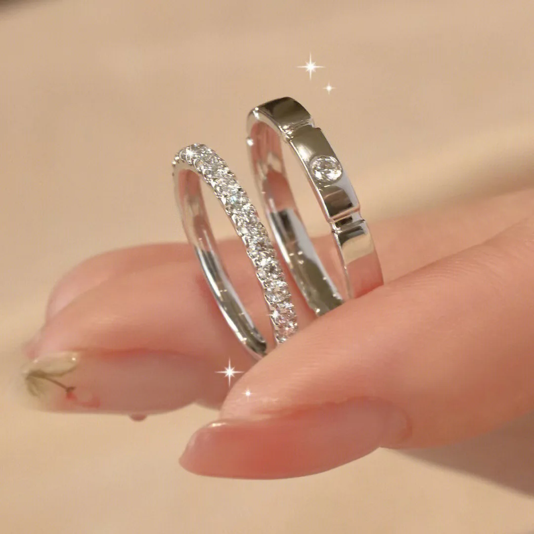 Sterlingsilber-Zirkonring für Damen 2