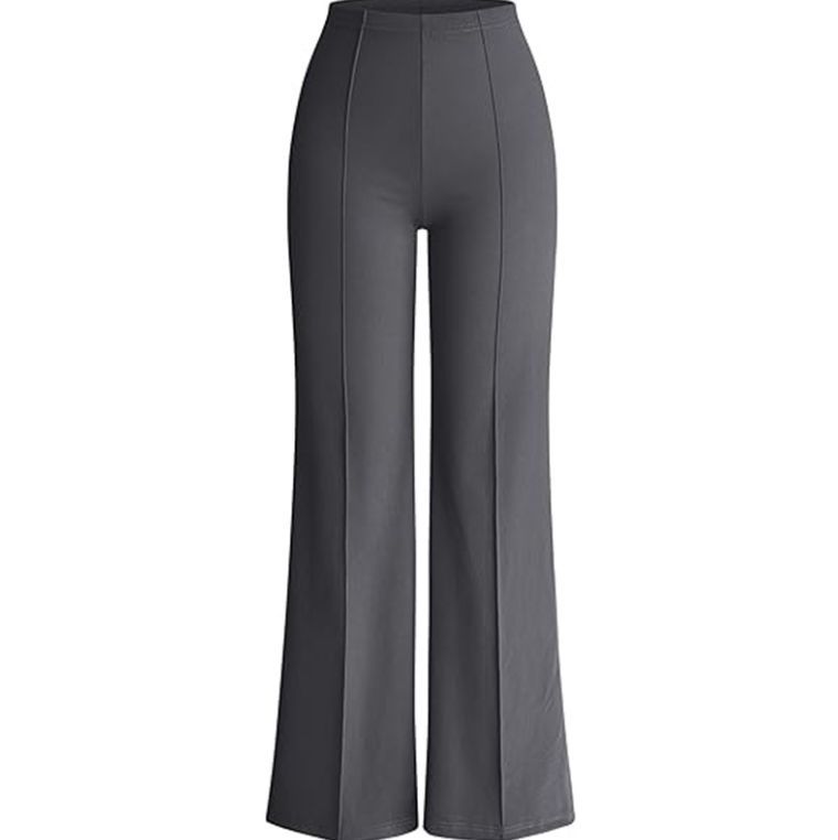 Hose mit weitem Bein High Waist 4