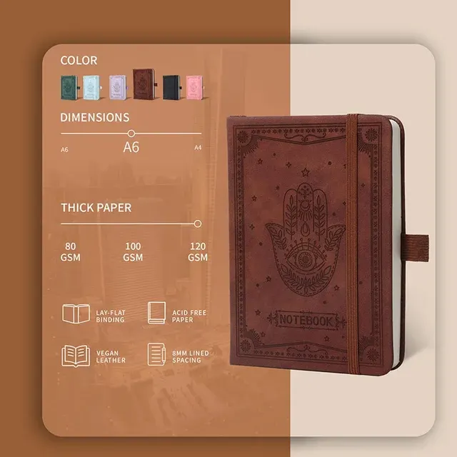 Leder-Notizbuch 4