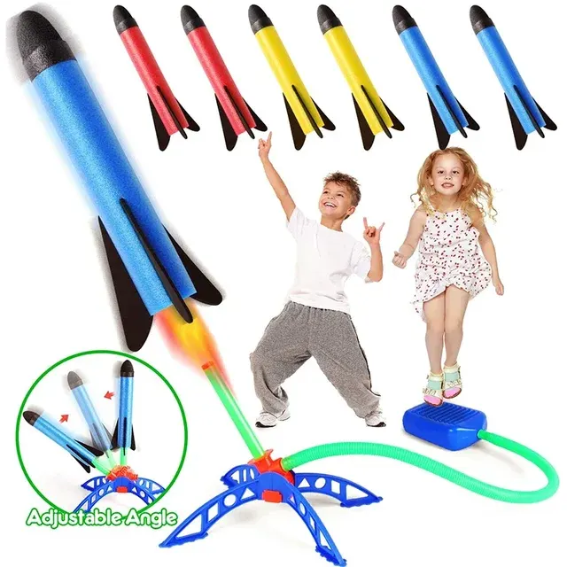 Outdoor-Raketen-Fußpumpe Spielzeug für Kinder 2