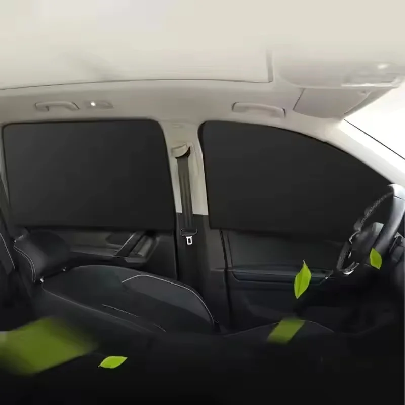 2er-Set magnetische Auto-Sonnenschutzvorhänge 3