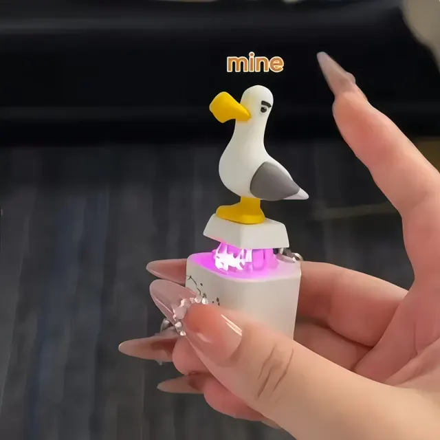 Fidget-Schlüsselanhänger mit LED und Sound 1
