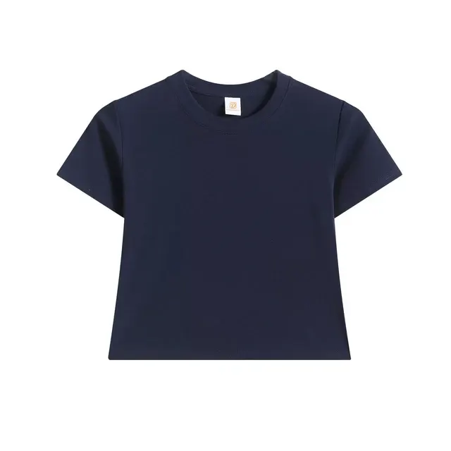 Weißes Basic-T-Shirt aus Baumwolle 3