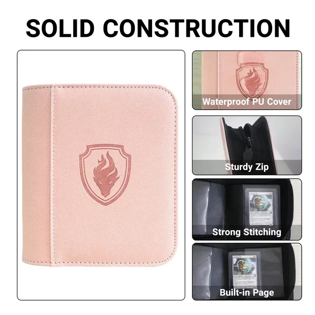 Kartenalbum aus Kunstleder 4