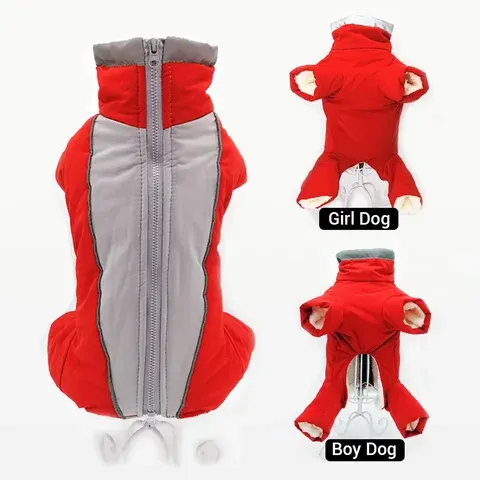 Hunde-Winteroverall