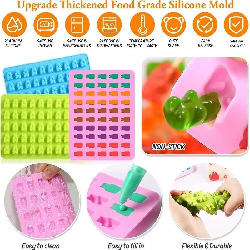 Gummibärchen-Silikonform 4