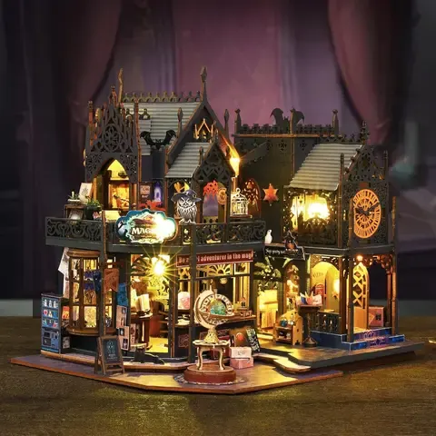 Miniatur-Puppenhaus-Bausatz