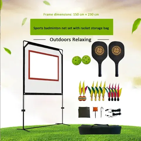 Badminton-Netztrainer
