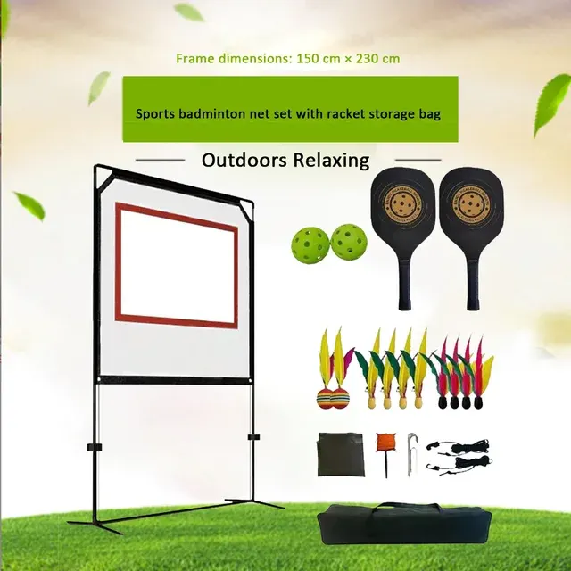 Badminton-Netztrainer 1