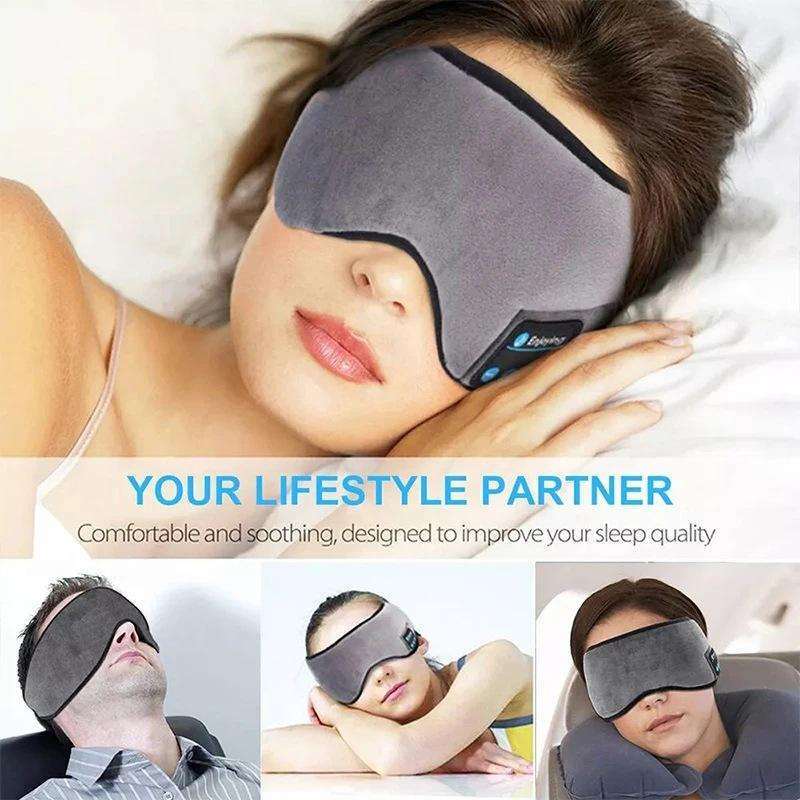 Drahtlose Schlafmaske mit Stereo-Kopfhörern 3