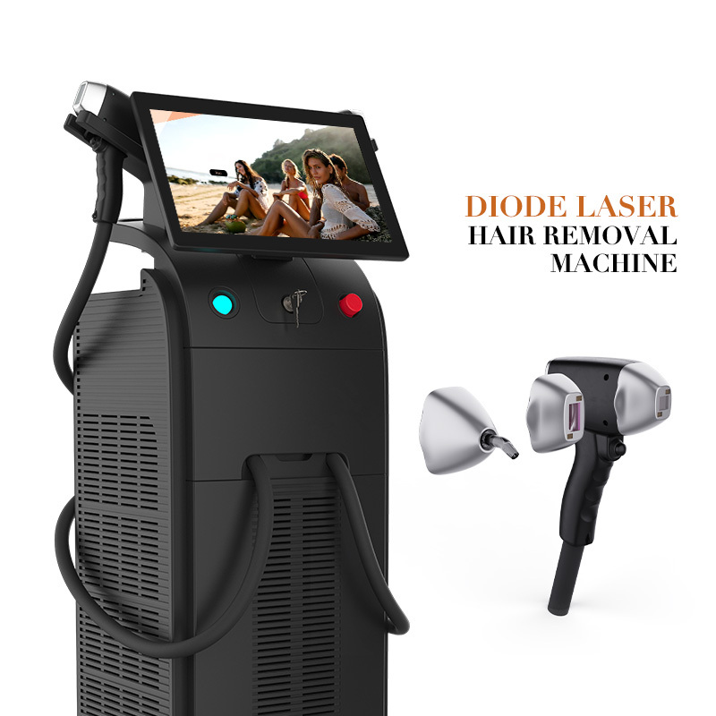 Dauerhaftes Diodenlaser-Haarentfernungsgerät 755/808/1064 nm