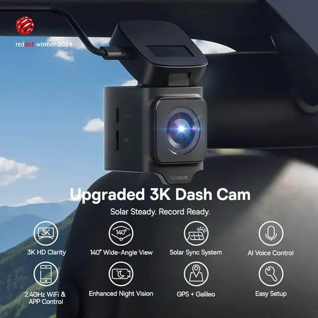 3K-Dashcam mit Vorder- und Rückkamera 2