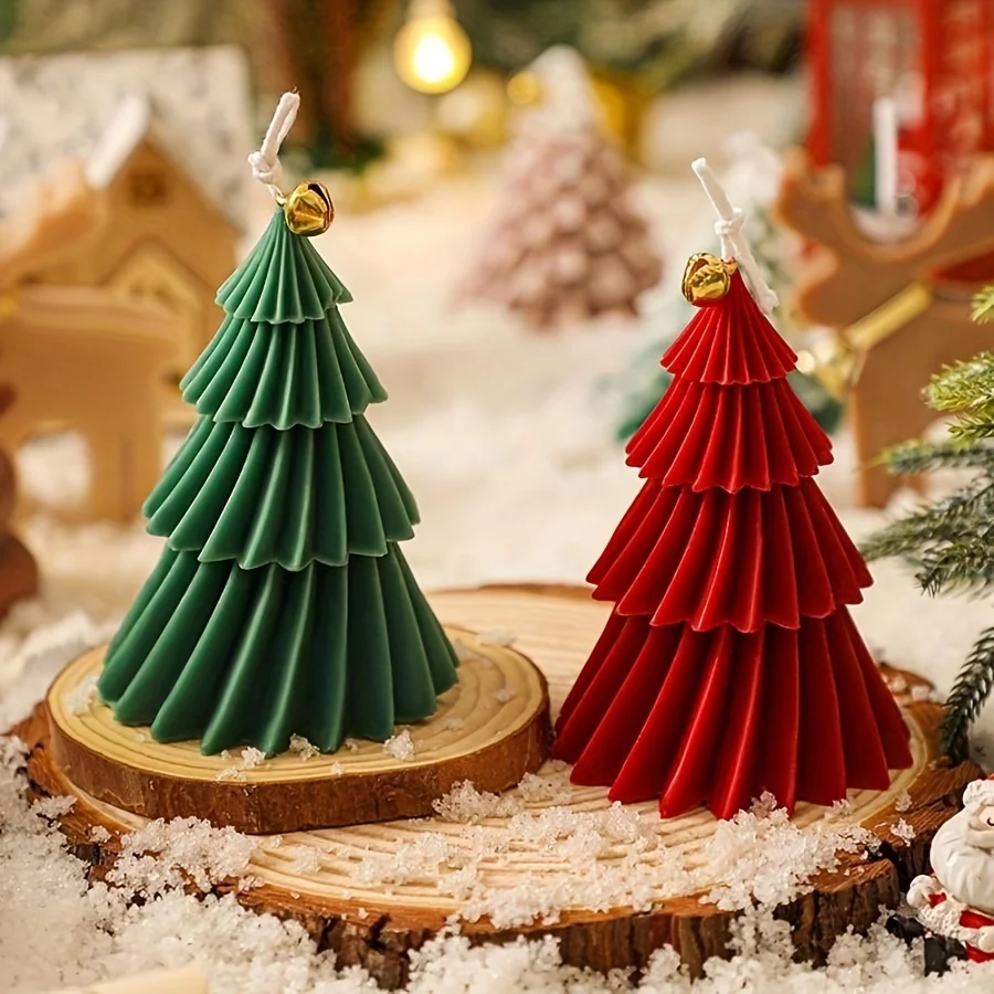 Weihnachtsbaum-Kerzenform