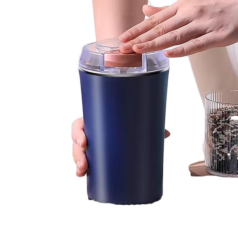 Tragbare Edelstahl Elektrische Kaffeemühle Mixer 2