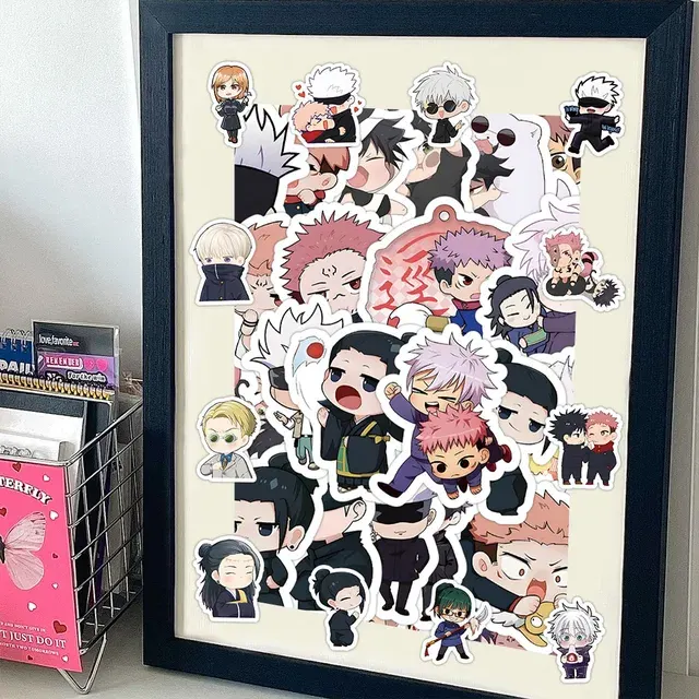 Jujutsu Kaisen Anime-Aufkleber Set 4