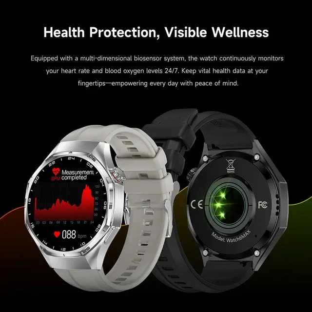 Wasserdichte Smartwatch mit AMOLED-Display 4