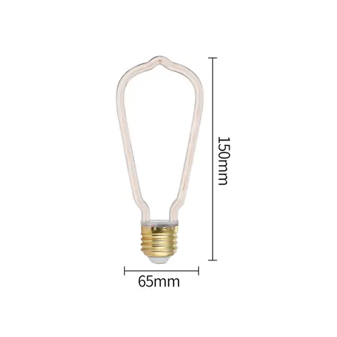 LED-Glühbirne E27 im Retro-Filament-Design