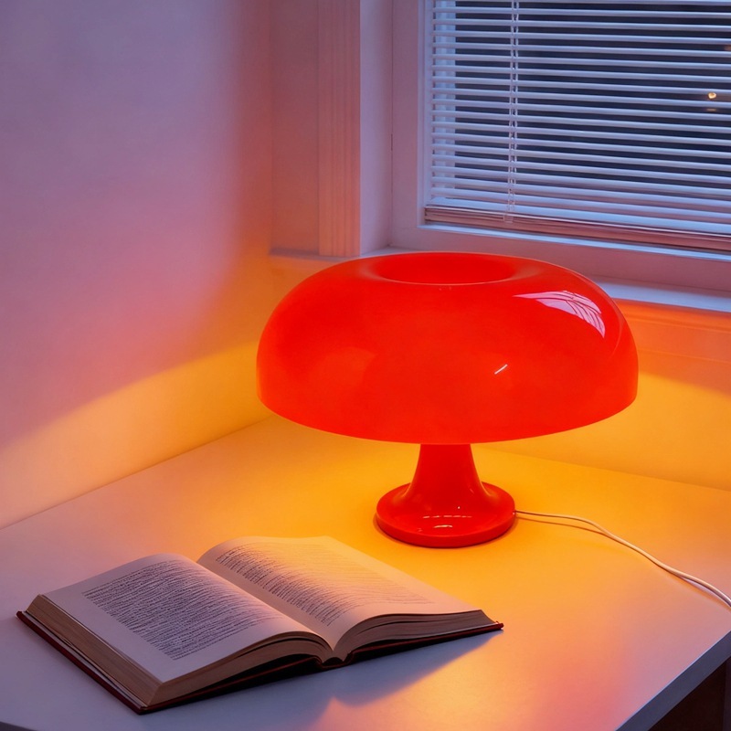 Klassische LED Pilz Tischlampe Nachtlicht 4