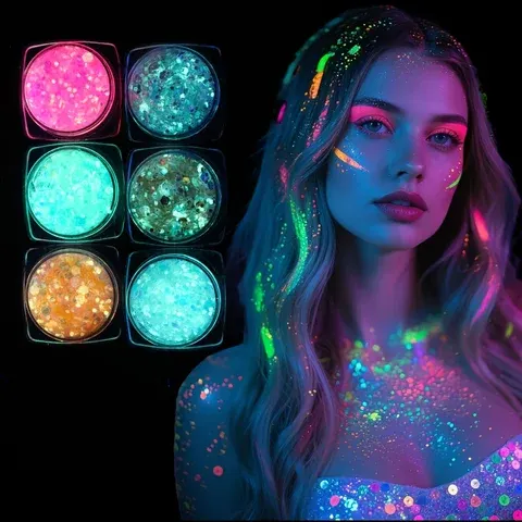 Glitzer-Gel