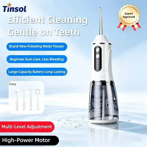 Elektrischer Wasserflosser mit drei Modi