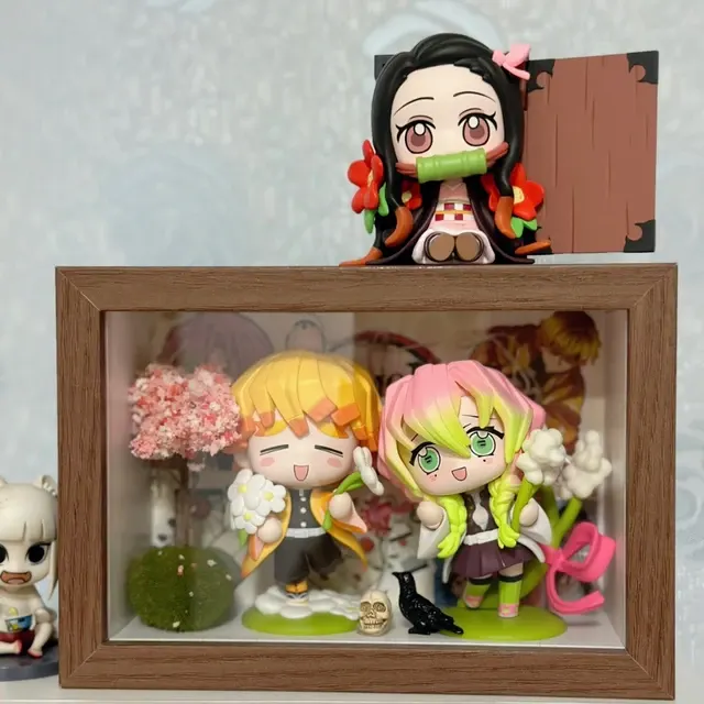 Demon Slayer Anime-Figurenset Q-Version PVC 2