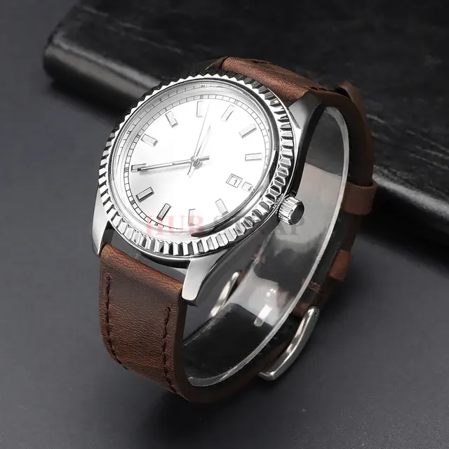 Vintage Rindsleder Uhrenarmband Quick Release 4