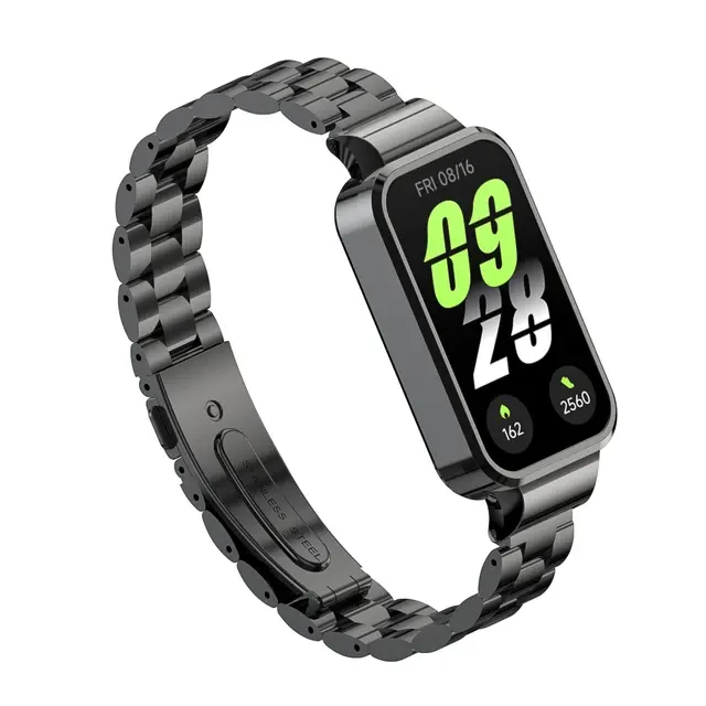 Edelstahlarmband für Xiaomi Mi Band 9 Active 3
