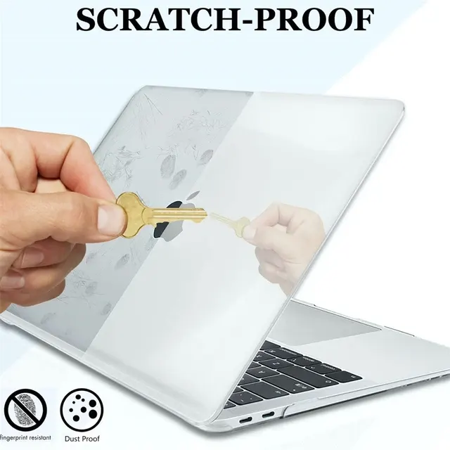 Kristallklare Hartschalenhülle für 13-Zoll-Laptops 3