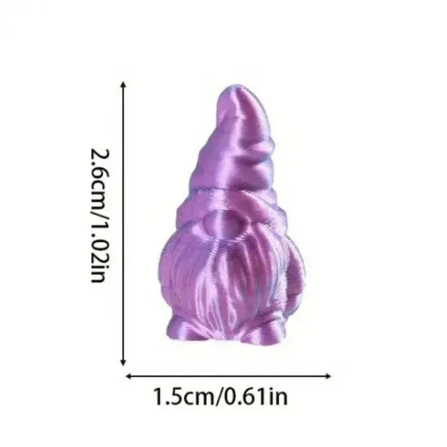 3D-Druck Mini-Gartenzwerg 3
