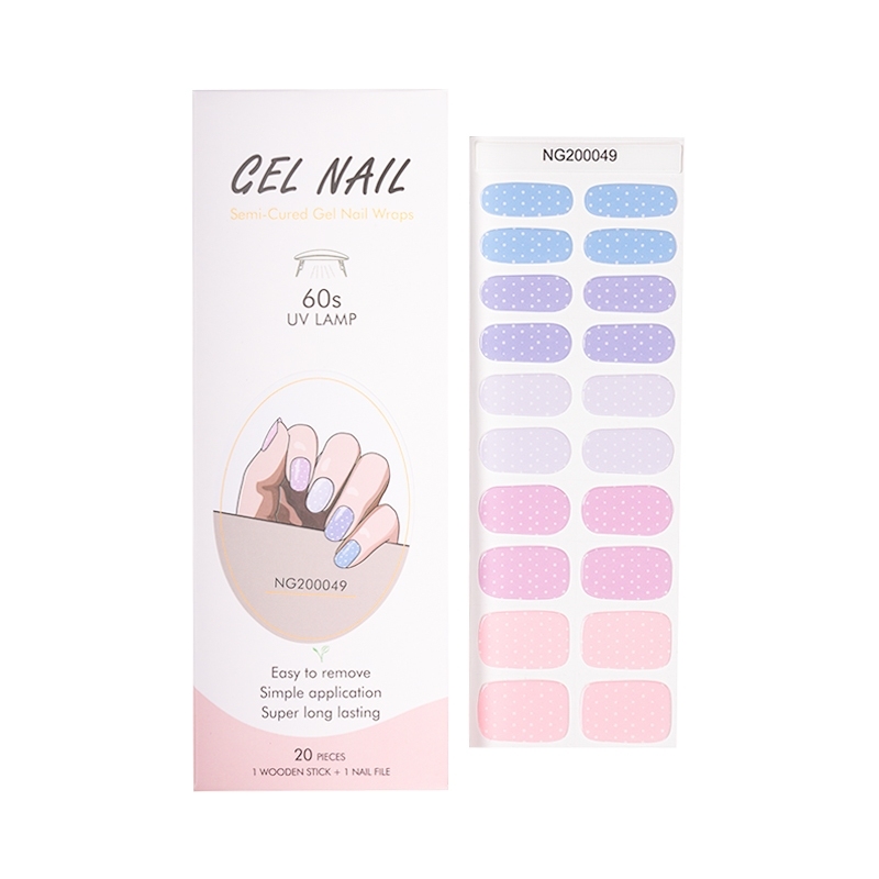 Gel-Nagelset für zuhause