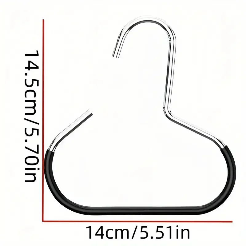 Edelstahl-Kappenhalter für Baseballkappen, 5 Stück 2