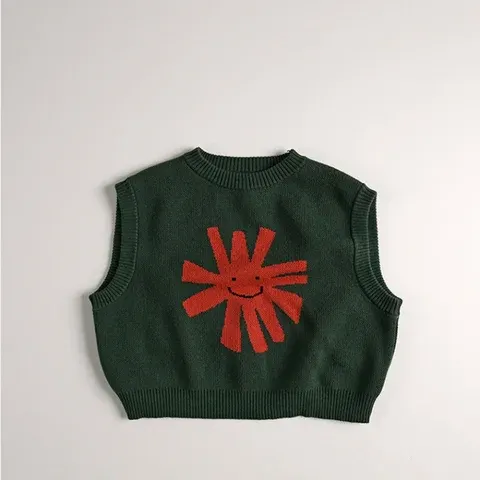 Gestrickte Kinderweste