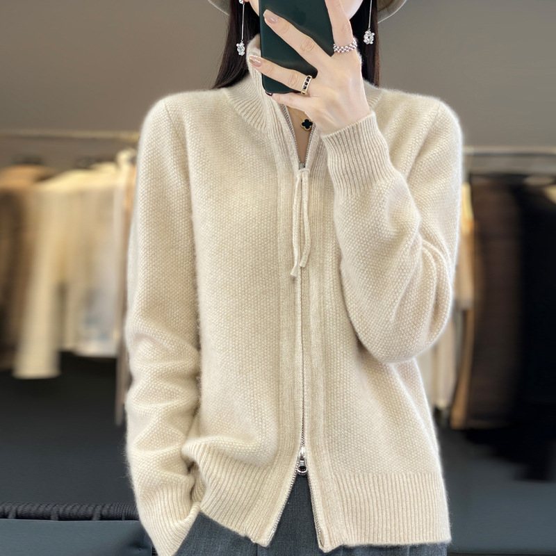 Damen Halbrollkragenpullover