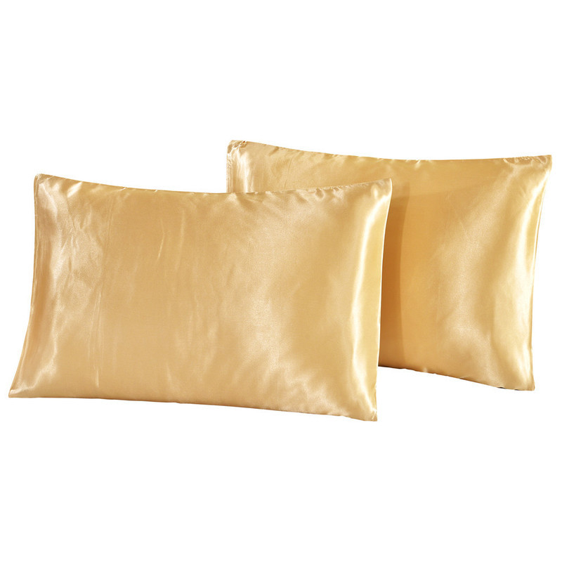 Satin Kissenbezug aus Imitatseide