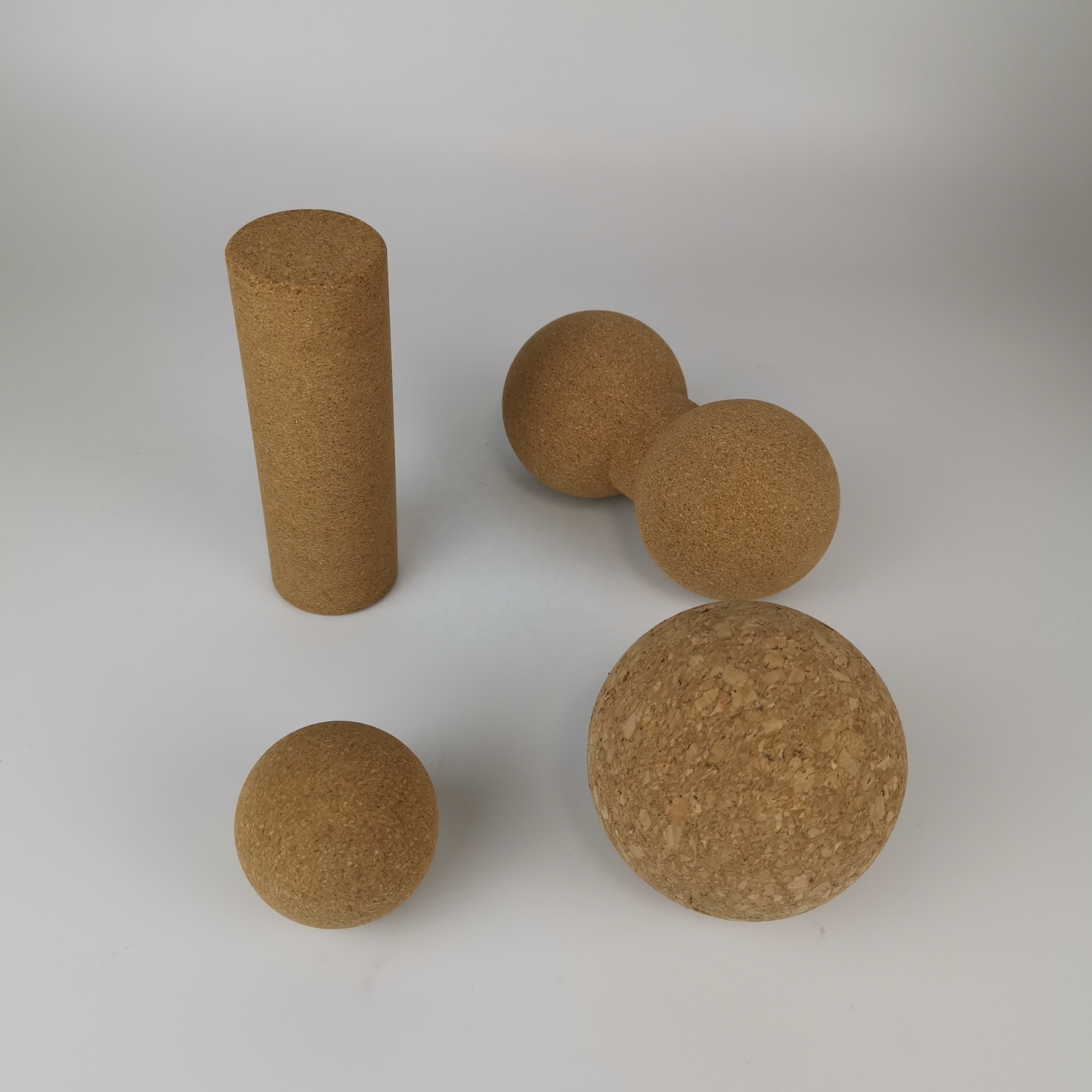 Naturkork-Massageset mit Faszienbällen 3