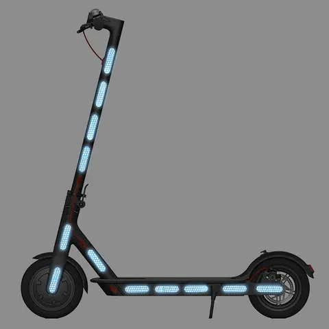 Roller-Reflektoraufkleber