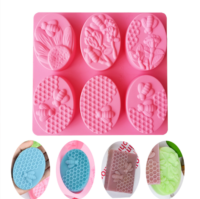 BPA-freie Silikonform für Seife und Kuchen 2